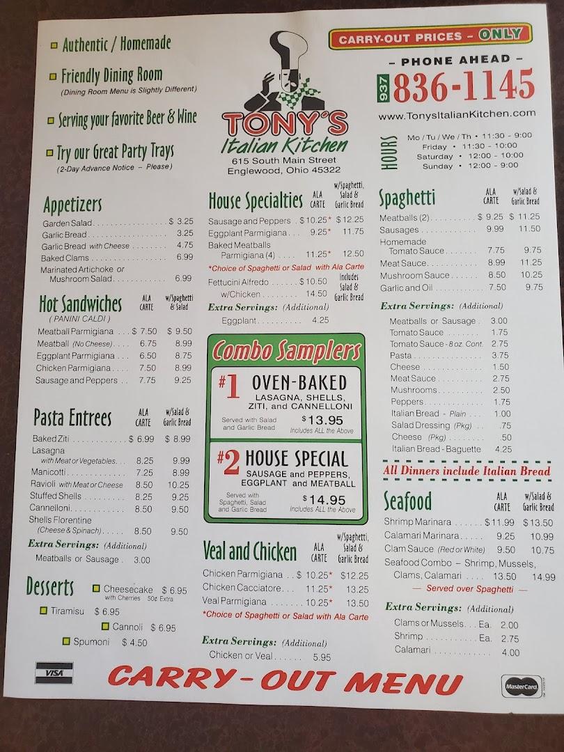 Tony's Italian Kitchen