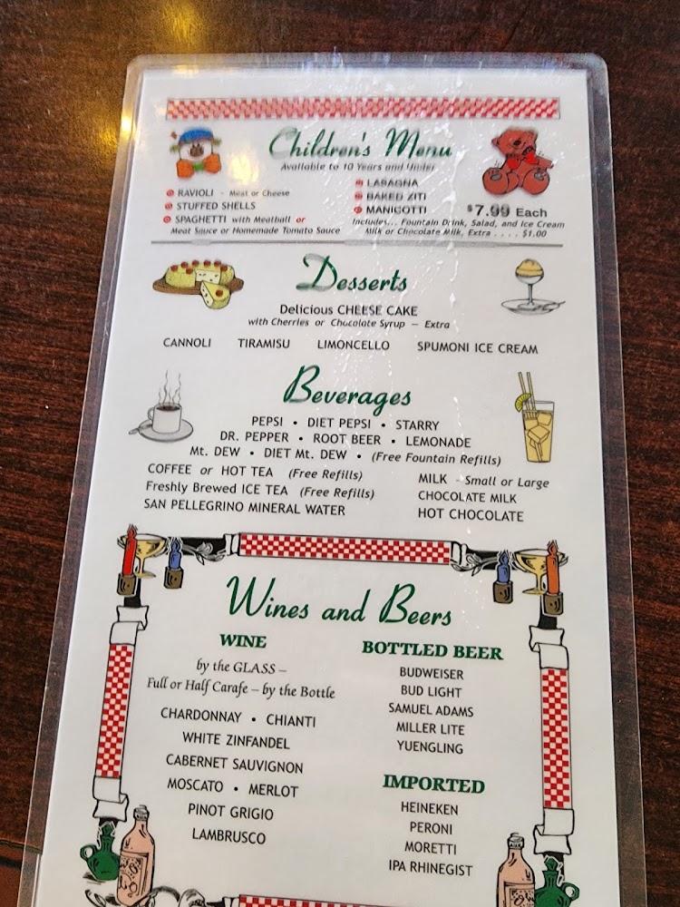 Tony's Italian Kitchen Menu image 3